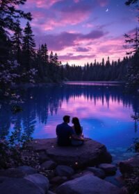 Twilight Serenity by the Lake