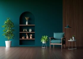 Armchair-green-living-room